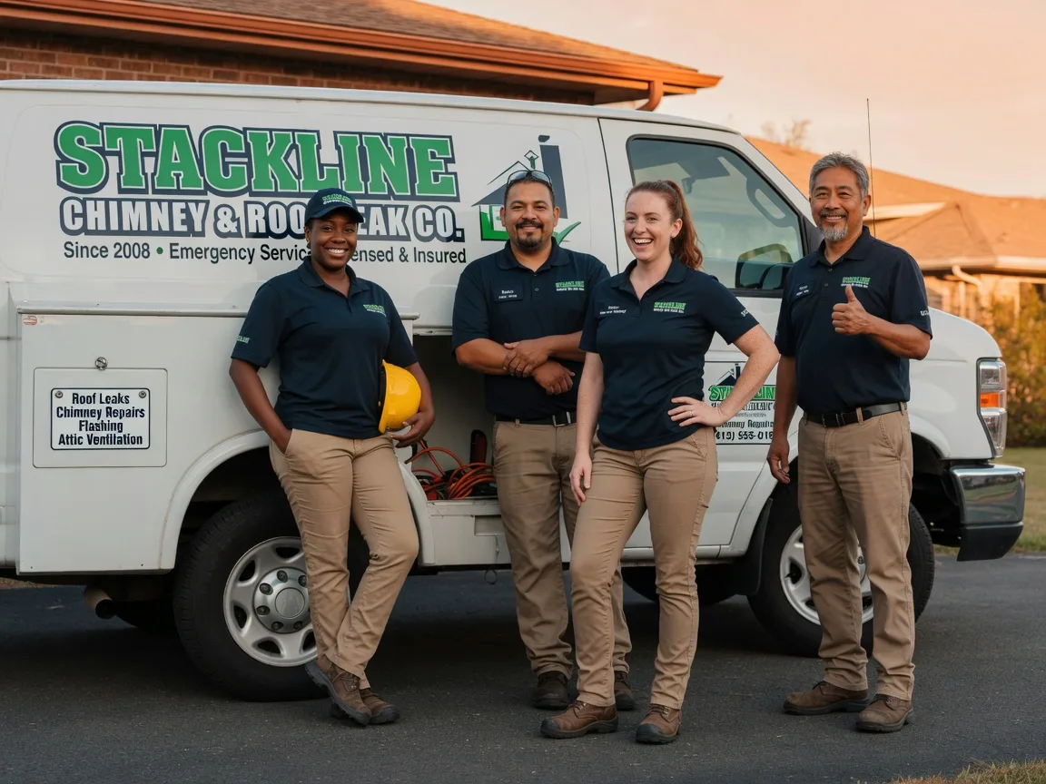 Chimney flashing repair company in Dover, TN